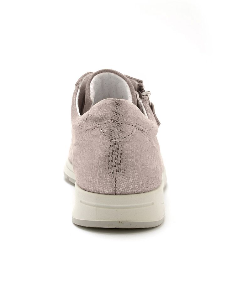 Derbies en cuir Hallux Confort (beige)