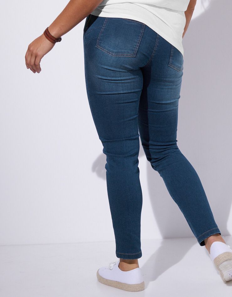 Tregging denim ventre plat (stone) Tregging denim ventre plat (stone)