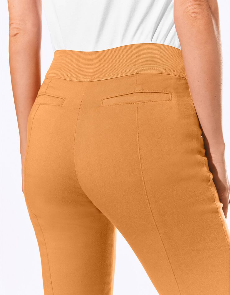 Jegging coupe 7/8ème fuselée ultra strech (mangue) Jegging coupe 7/8ème fuselée ultra strech (mangue)
