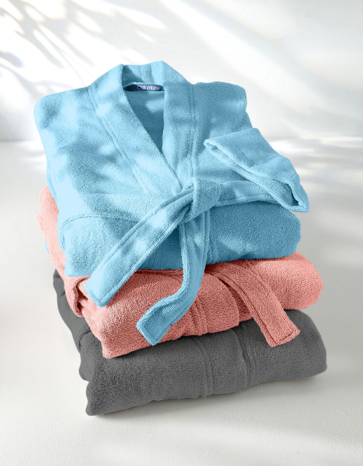 Peignoir mixte adute éponge bouclette 1er prix (bois de rose) Peignoir mixte adute éponge bouclette 1er prix (bois de rose)