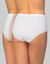 Culotte coton biologique(**) forme midi - lot de 2 (blanc)