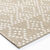 Tapis rectangulaire motifs graphiques (naturel)