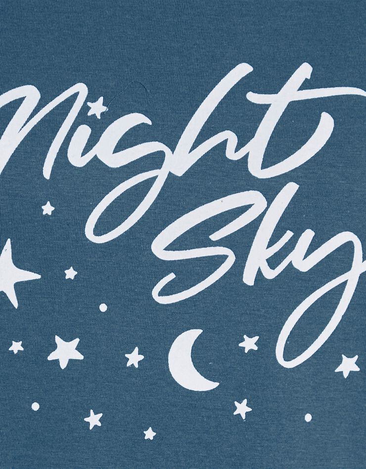 Pyjashort imprimé "night" (bleu foncé) Pyjashort imprimé "night" (bleu foncé)