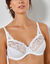 Soutien-gorge "Essential Elegance" dentelle forme embo&icirc;tante -  avec armatures  (blanc)