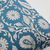 Housse de coussin imprim&eacute; indien - lot de 2 (bleu)