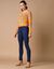 Jegging petite stature - taille élastiquée ultra confort (marine)