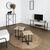 Tables basses gigogne style industriel STOCKIES (naturel)
