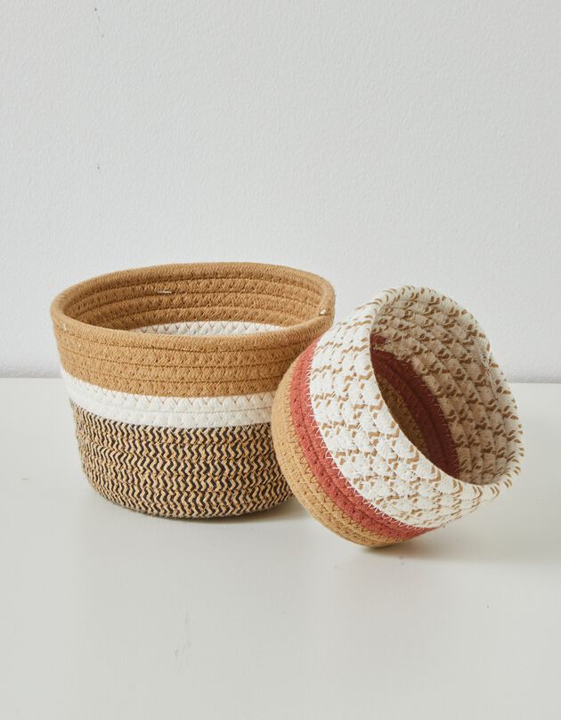 Panier - lot de 2 (naturel)