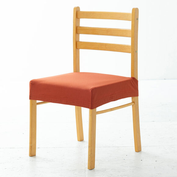 Housse assise de chaise "Nepal" (terracotta)