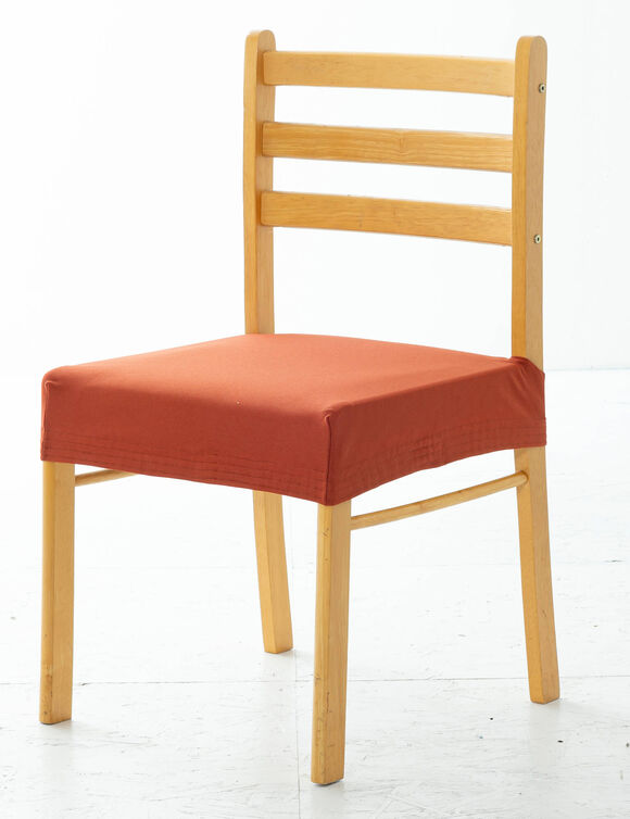 Housse assise de chaise "Nepal" (terracotta)