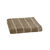 Serviette éponge coton rayée 500 g/m² (taupe / blanc)