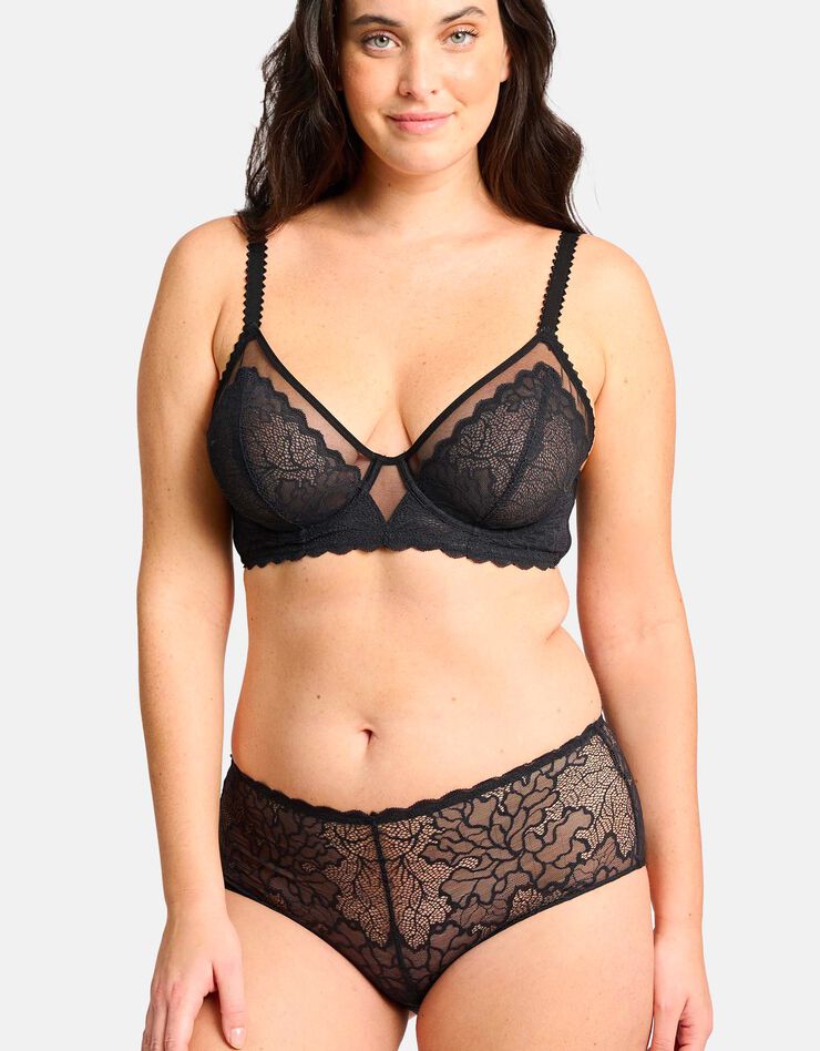 Culotte taille haute Océane (noir) Culotte taille haute Océane (noir)