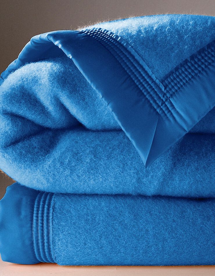 Couverture laine 1er prix 350g/m2 (bleu)
