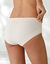 Culotte coton stretch forme midi sans élastiques - lot de 2 (nude + pêche)