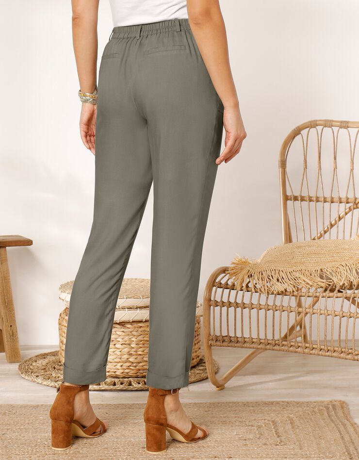 Pantalon fluide (kaki) Pantalon fluide (kaki)