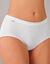 Culotte midi Basic - lot de 3 (blanc)
