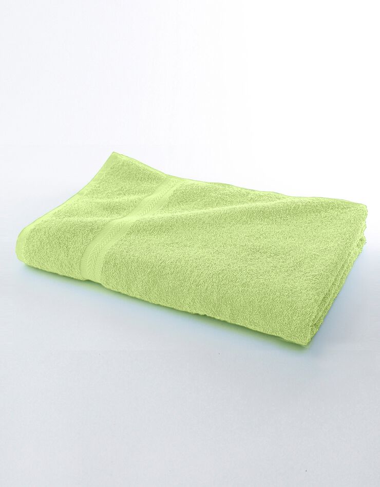 Eponge unie 420 g/m2 confort moelleux (anis)