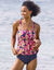 Bas de maillot de bain forme maxi Baracoa (gris / orange)