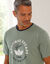 T-shirt pyjama imprimé manches courtes (vert)