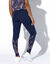 Legging base imprimée graphique (marine / multicolore)
