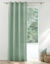 Rideau bachette uni tamisant oeillets (vert amande)