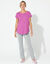 Legging trompette maille jersey (gris chiné)
