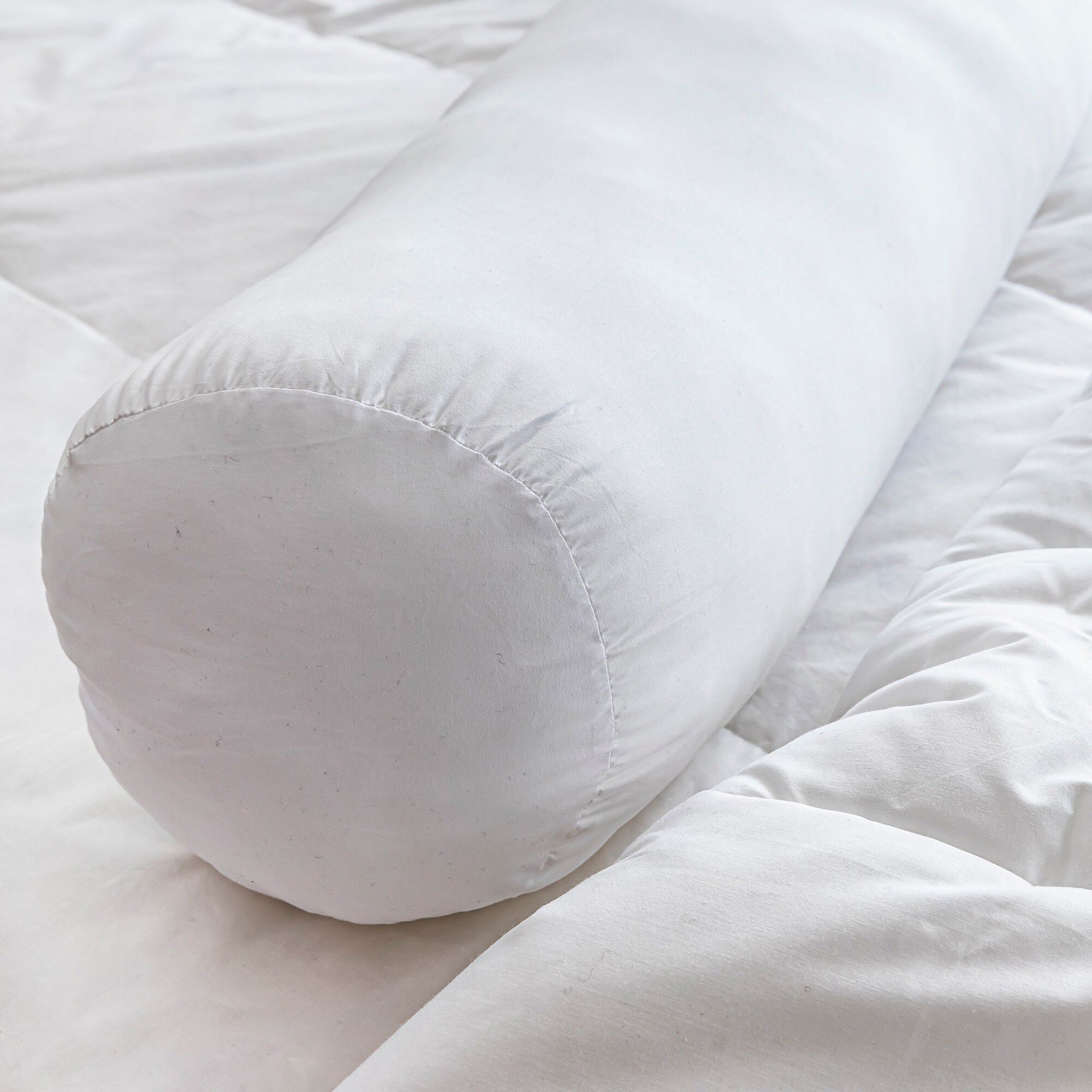Mortreux Traversin Moelleux Microfibre Anti-acariens 140cm Pour Lit 2 Personnes - 1050grs - Fabrication Française