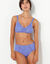 Soutien-gorge coton emboîtant sans armatures - lot de 2 (bleu + lavande)