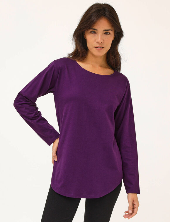 T-shirt manches longues (violet)