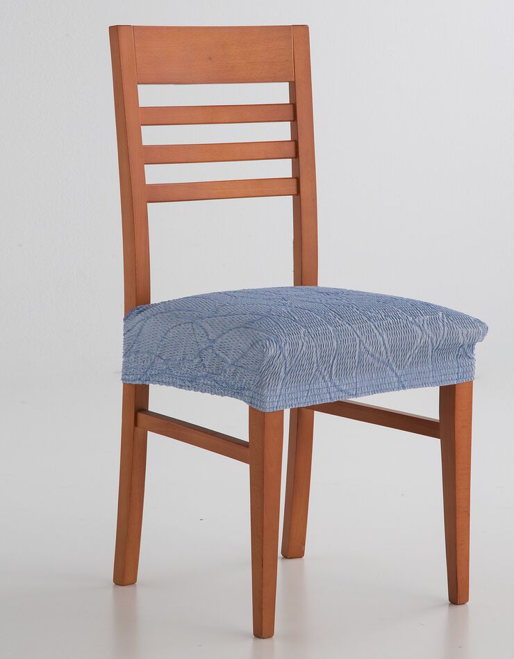 Housse assise de chaise "Alexia" (bleu ciel)