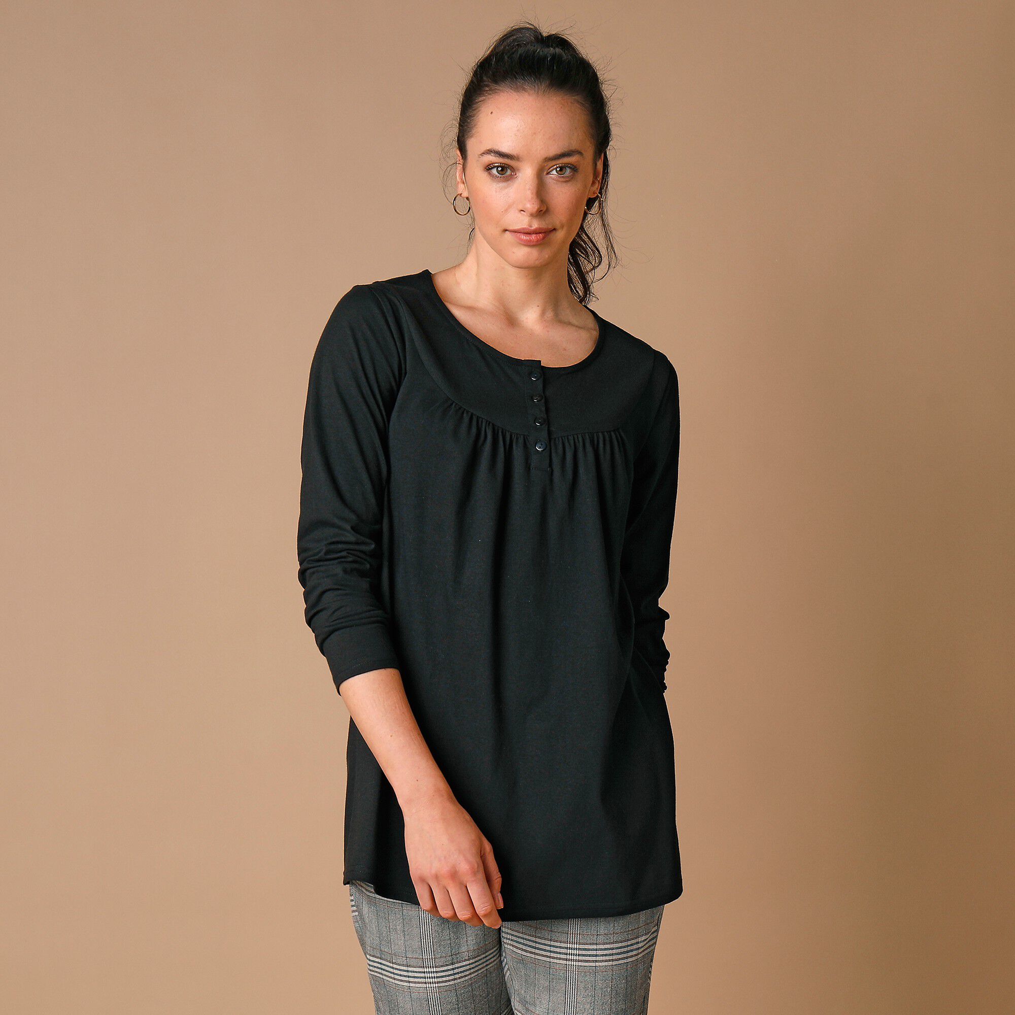 Tunique jersey femme best sale