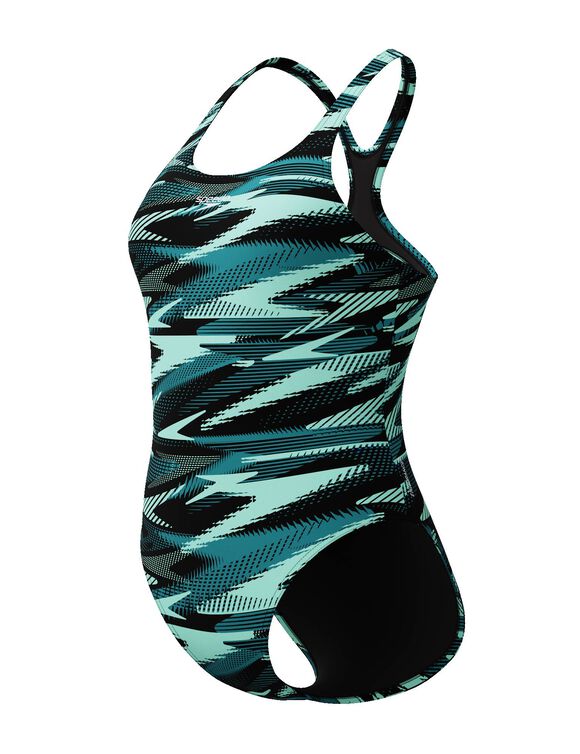 Maillot de bain 1 pièce Hyperboom Medalist (noir / bleu)