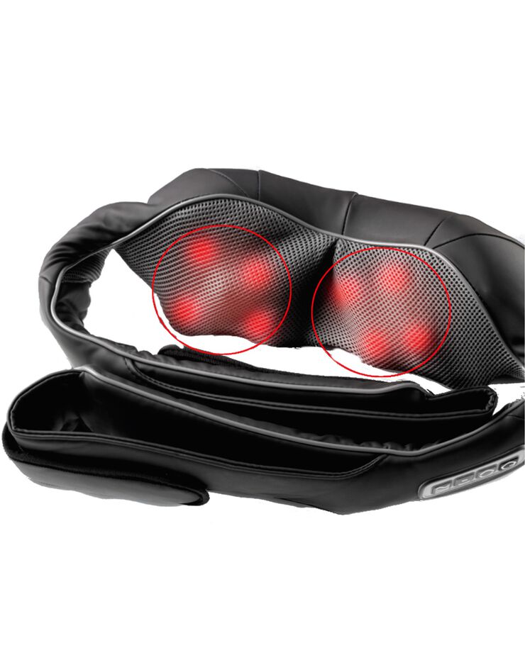 Masseur chauffant vibrant épaules et cou (noir) Masseur chauffant vibrant épaules et cou (noir)
