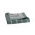 Serviette éponge coton rayée 500 g/m² (bleu / blanc)