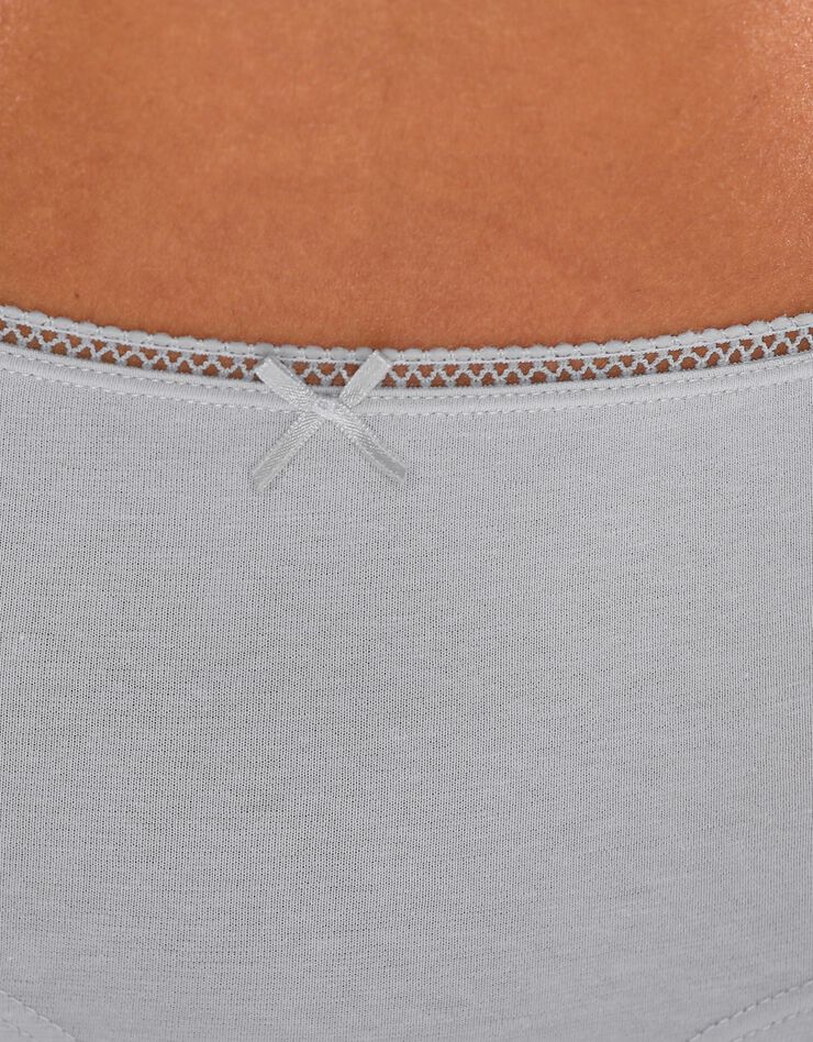 Shorty imprimé «motifs cœur» en coton – Lot de 4 assortis (noir / blanc) Shorty imprimé «motifs cœur» en coton – Lot de 4 assortis (noir / blanc)