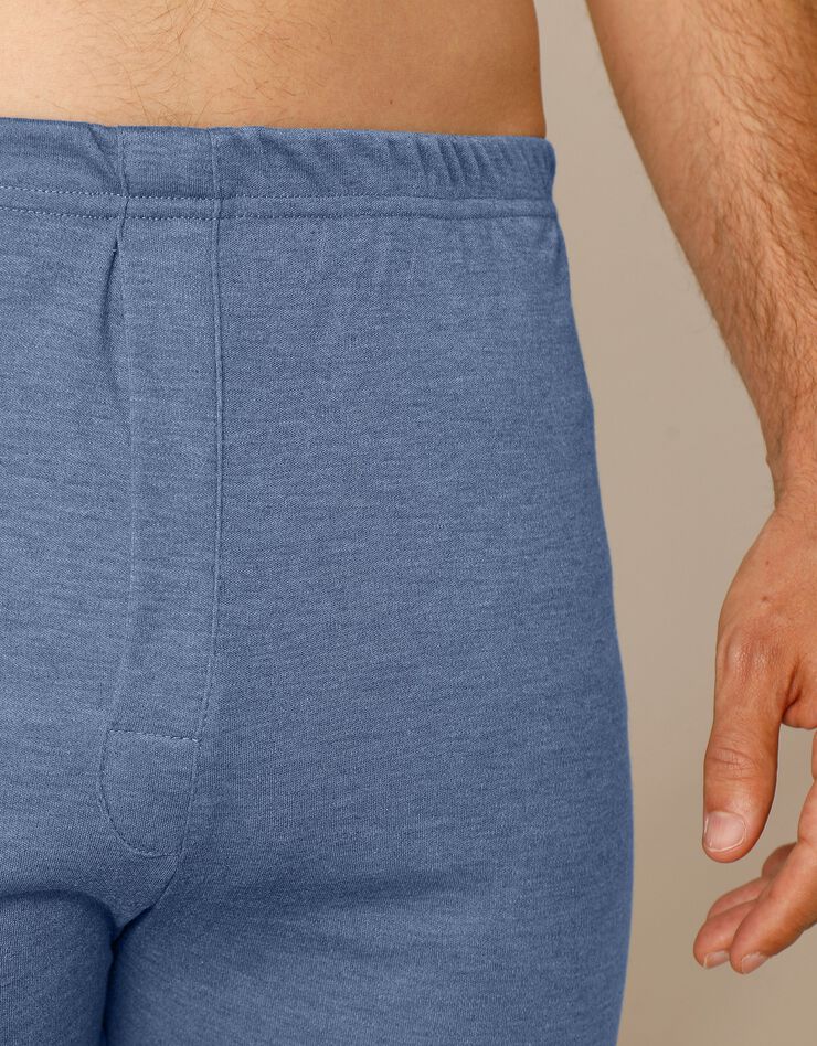 Caleçon long Thermoperle® polyester - lot de 2 (jeans) Caleçon long Thermoperle® polyester - lot de 2 (jeans)