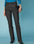 Jean bootcut taille haute - grande stature (black)