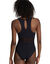 Maillot de bain 1 pièce Mesh Panels (noir)