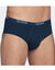 Slip ferm&eacute; forme midi (marine)
