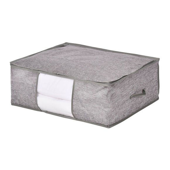 Housse rangement couette (gris)