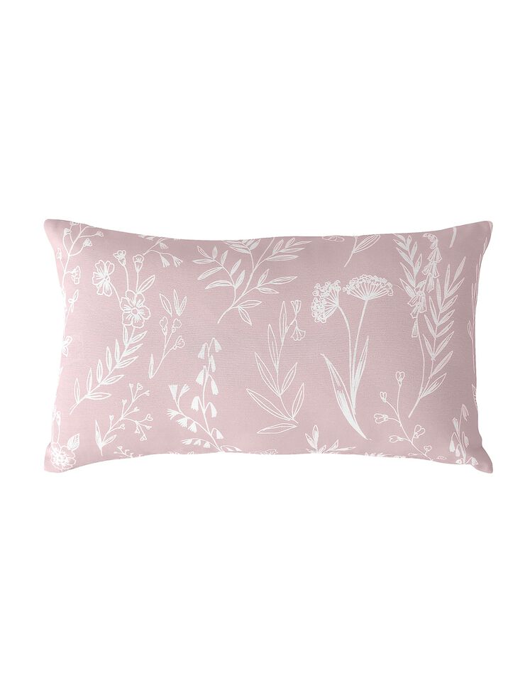Housse de coussin imprimé bucolique Alessia - lot de 2 (parme)