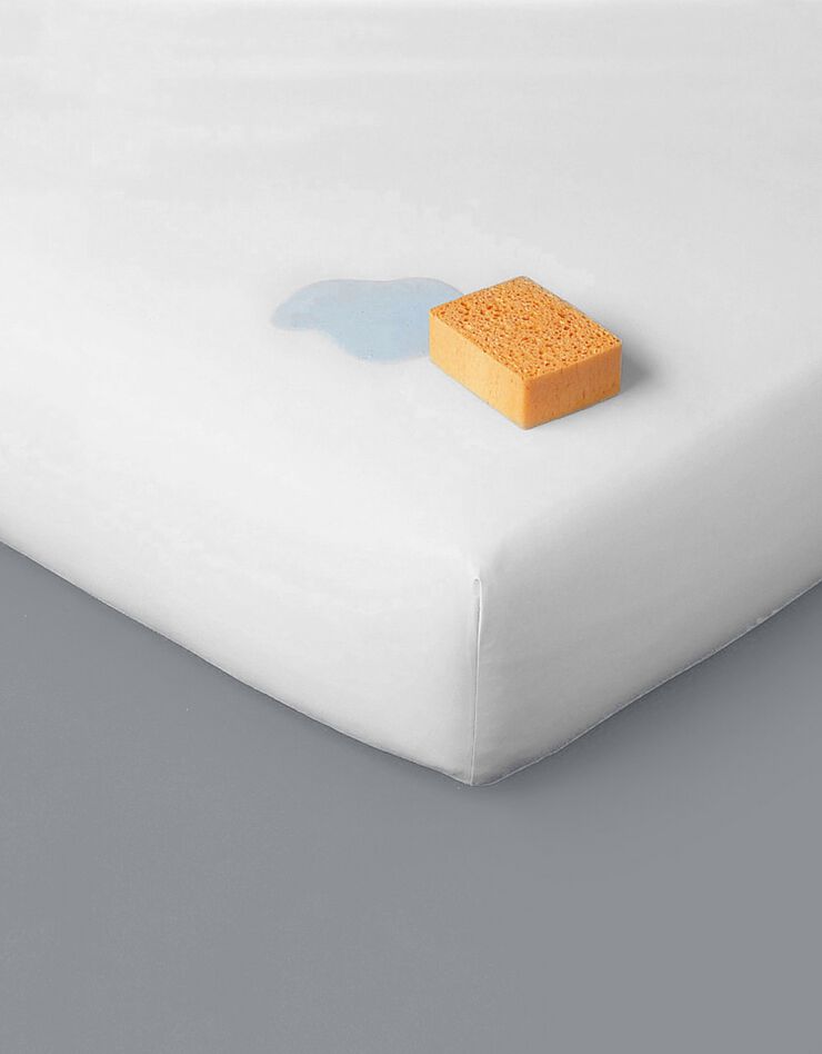 Protège matelas PVC imperméable (blanc)