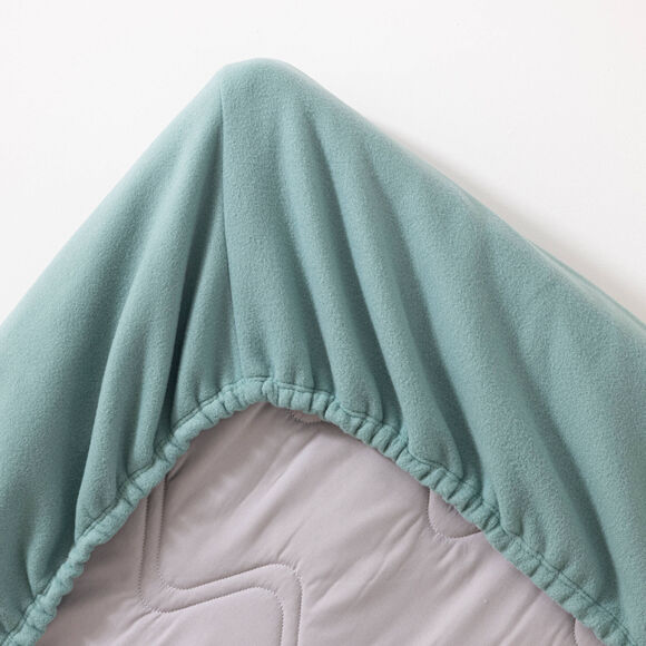 Couverture polaire mi-housse 350 g/m&sup2; (vert d'eau)