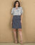 Jupe jean (gris)