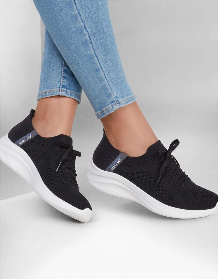 Baskets enfilage facile Slip-ins - Ultra Flex 3.0 (noir)