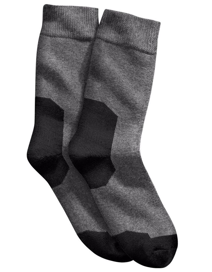 Mi-chaussettes chaussures sécurité - lot de 2 paires (gris anthracite) Mi-chaussettes chaussures sécurité - lot de 2 paires (gris anthracite)