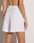 Short en maille - lot de 2 (blanc + violine)