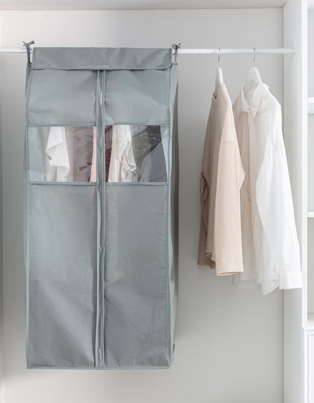 Large housse multi-vêtements (gris)