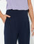 Pantalon de yoga en maille, coupe ultra confort (marine)