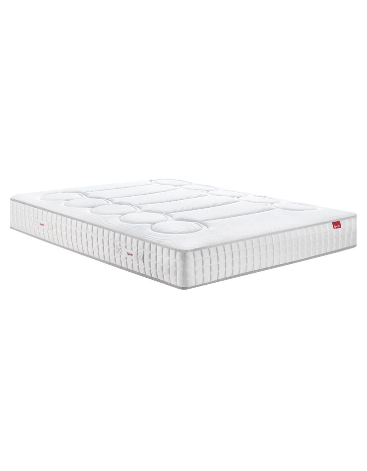 Matelas 588 ressorts ensachés Épéda 26 cm confort ferme (blanc)